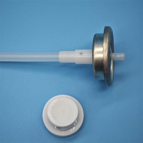 Valve aérosol de précision à 360 degrés avec actionneur programmable pour systèmes de revêtement de tissus avec atomisation à basse pression