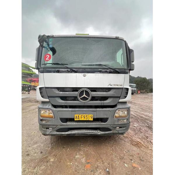 Zoomlion 56m Benz Truck Concrete Equipment Concrete Boom Beton Pump Machine Second Hand Truck Mounted Concrete Pump