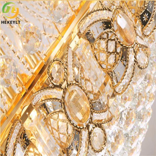 Золото роскошное K9 Кристл привело привесной светлый современный классический стиль