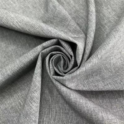 Tecido de poliéster de 75D de quadrilha de alongamento, reciclado, resistente a rugas, 170GSM