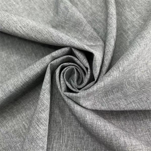 75D Checkered 4 Way Stretch Polyester Fabric Recycled Wrinkle Resistant 170GSM