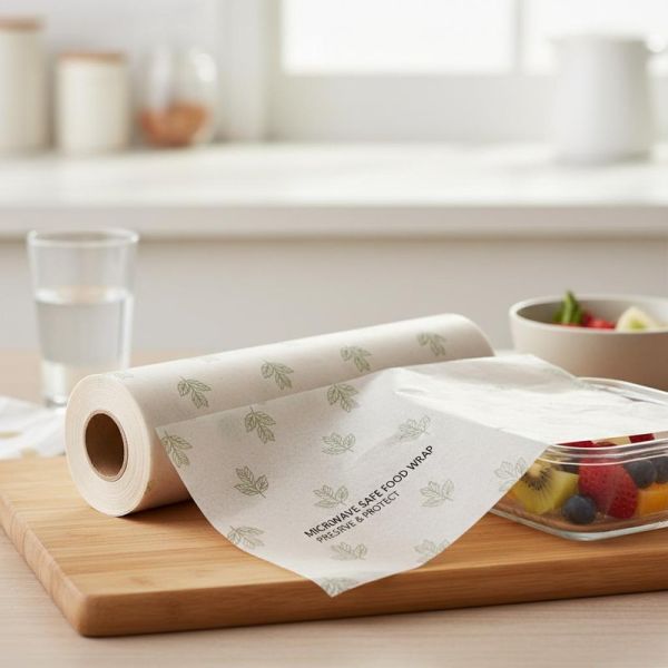Custom OEM Microwave Safe Food Grade Wrapping Paper for Food Storage and Preservation