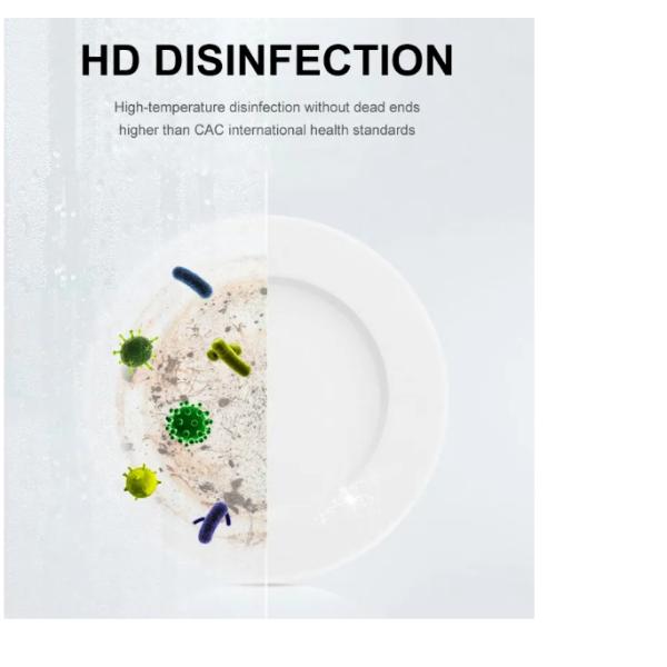 Restaurant Conveyor Belt Dish Machine 380V Commercial Dish Dryer Machine