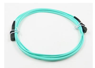 De MTRJ OM3 da fibra de remendo do cabo tipo terminado multimodo perda pre - de retorno de 35dB