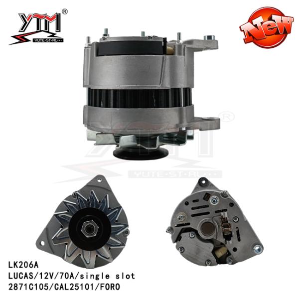 Auto Car Alternator for Ford Escort & LUCAS 12V 70A single slot