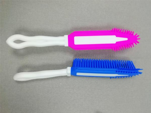 Best Rubber Brush For Pet Hair, Portable Rubber Dogs Cats Hair Lint Remover Brush With Massage Effect