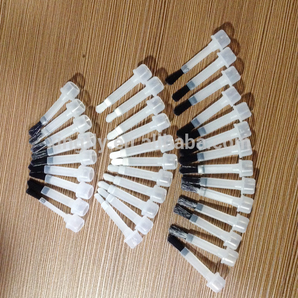 Настраиваемая тонкая щетка для ногтевого полотна Dupont двустороннее нейлоновое волокно