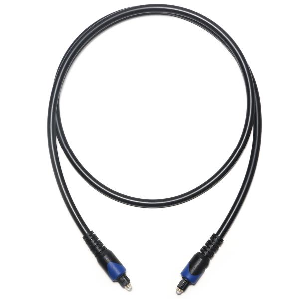 Цифровой кабель Blue & Toslink OD4.0 Оптоволоконный кабель с покрытием из ПВХ Круглый разъем для CD-плеера Soundbar