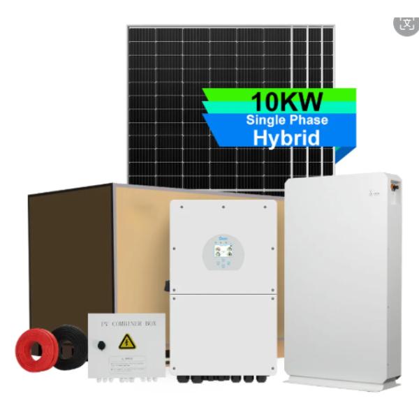 5kw 10kw 25kw Solar Power System Hybrid Home Solar Panel Energy Systems