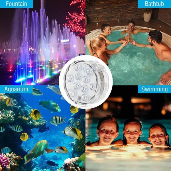 16 Color Submersible LED Lights Aquarium Light