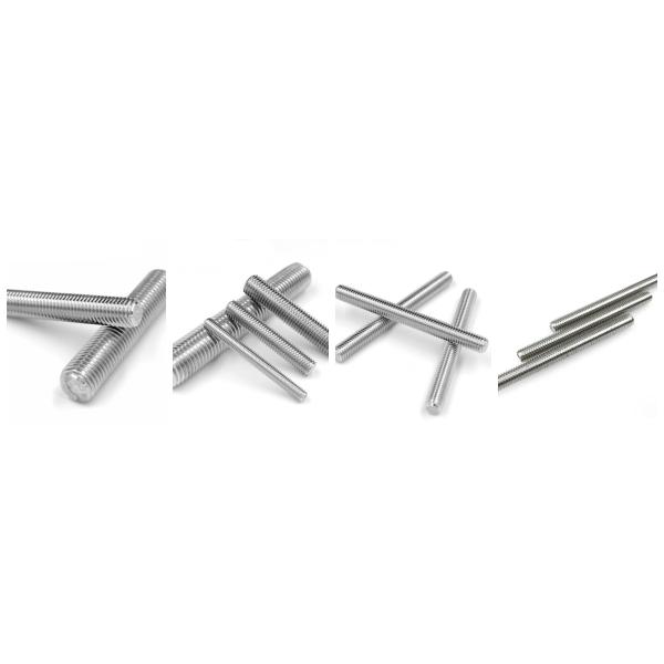 Customized DIN 975 201 304 316 Stainless Steel  Thread Rod Full Thread For Construction Building
