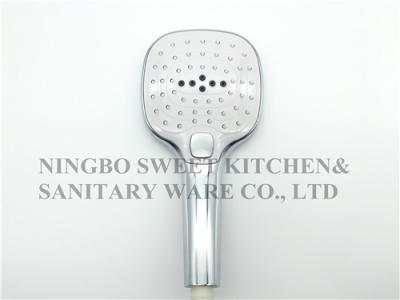 hot sale ABS material chrome plating switch-on shower head hand shower rain shower sanitary ware accessories