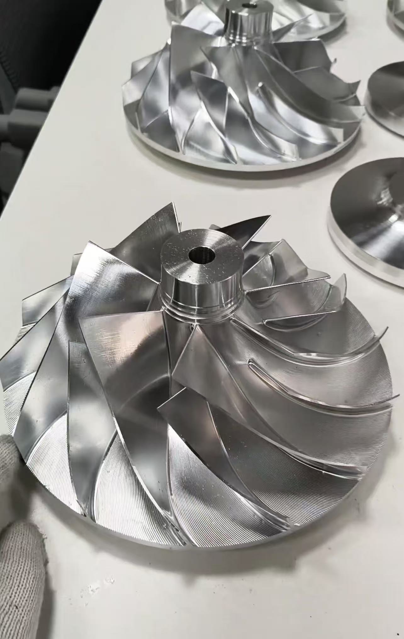 CNC Precision Machining Impeller for Turbocharger Compressor