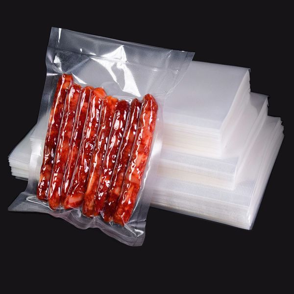 Custom Logo Vacuum Bags Plastic Packaging Compression Seal Vacuum Storage Bags for Food