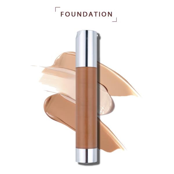 Cosméticos de maquillaje de lujo de marca privada a prueba de agua mineral Fundación vegana Fundación de belleza