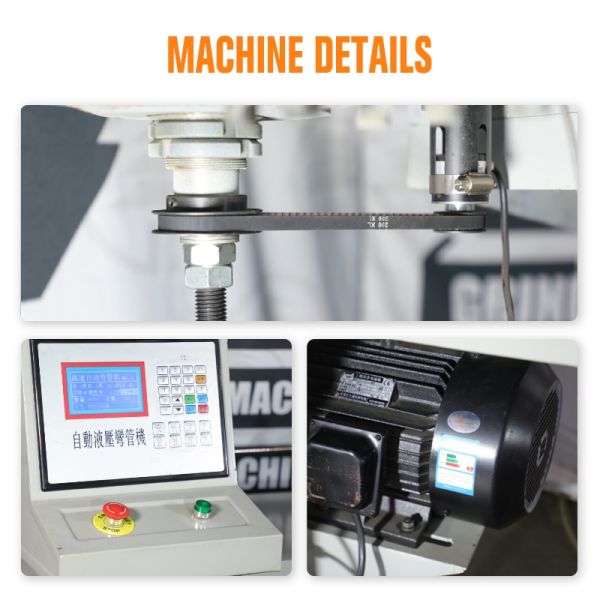 Oval Pipe Machine Circle Zhangjiagang Portable Push 5 Axis for Steel Pipes Hydraulic Stainless Wg-38 Bending