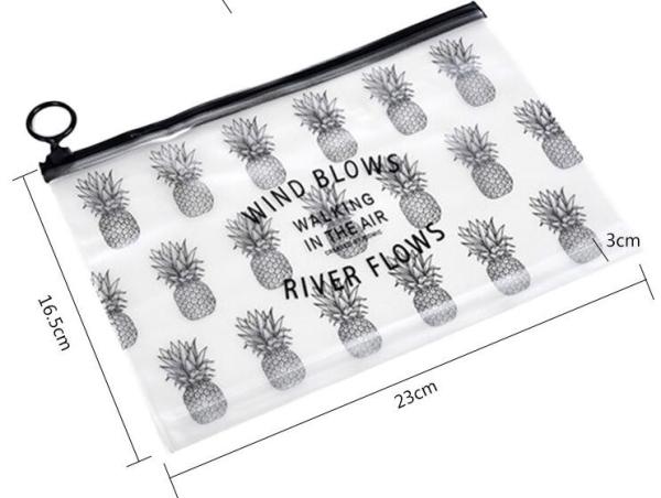 k Zipper Slider Bags Heavy Duty, MultiFunctional clear zipper slider pvc bikini packing swimming bag, frosted swim