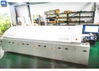 O aquecimento do PWB 8 do forno 400mm do Reflow da máquina de 8.5KW SMT divide o PLC