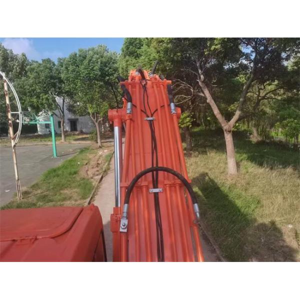 Fácil mantenimiento DH210 Excavadora Doosan de ruedas usadas de 21 toneladas