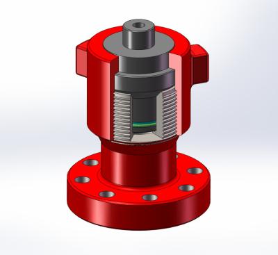 2-3/8 EUE API-6A Oilfield Wellhead Equipment Christmas Tree Cap PSL2