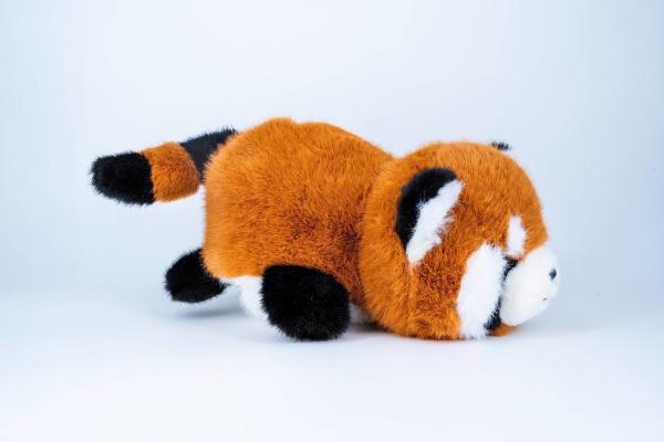 Dual Sided Original Reversible Plushie Raccoon And Panda Bear Transformable Plush Toys