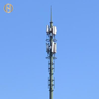 Polygonal Telecommunication Post  35m 36m Monopole Telecom Tower