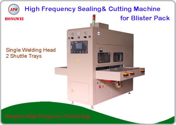 Shuttle Tray High Frequency Welding Machine Fully Closed Enclosure For Car Seat Welding