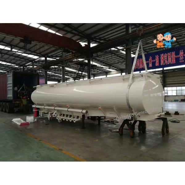 Трейлер топливозаправщика сырой нефти 35CBM 35000L Tri цапф алюминиевый Semi