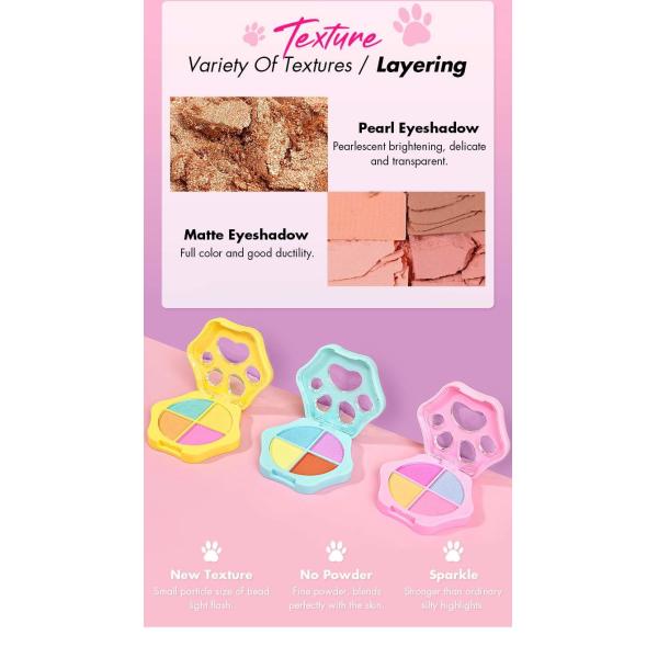 Customizable Cruelty Free Duo Chrome Eyeshadow Palette For All Skin Types