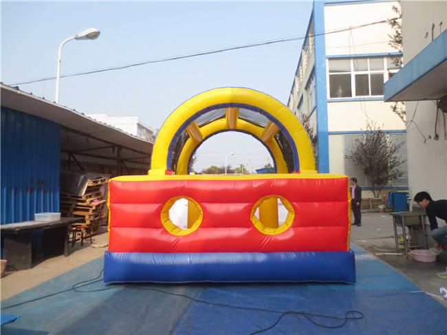 Commercial PVC Outdoor Inflatable Obstacle Course Jumpers Inflatable Bounce House Inflatable Bouncy Castle for Party Rental