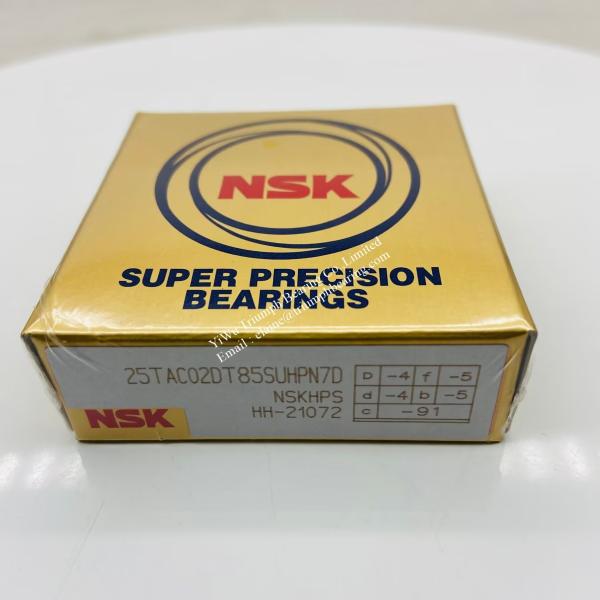 NSK  High Precision Bearing ， Ball Screw Support Bearing    25TAC02DT85SUHPN7D