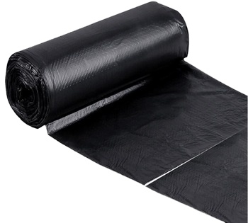 Большие перерабатываемые пластиковые пакеты идеально подходят для коммерческих партий и гостиничного имущества