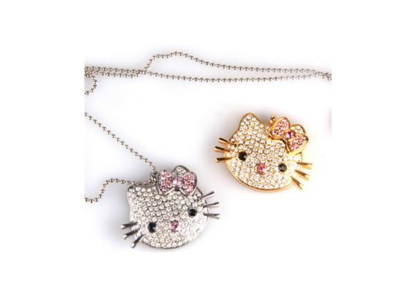 Jewelry  Hello Kitty Fancy USB Flash Pen Drive 8gb For Wedding Gift