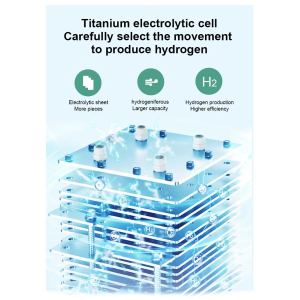Hydrogen Generator SPE Hydrogen Suction Machine with Noise 25-65dB and Air Display