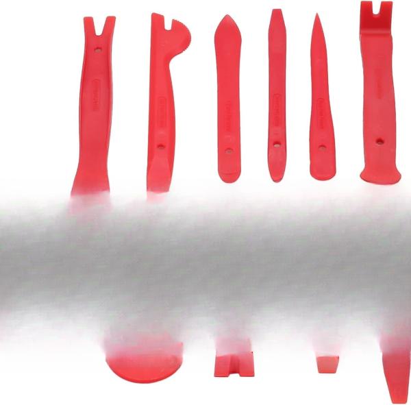 13 Pcs Auto Trim Panel Removal Tool Set Fastener Clips Removers Strong Nylon Door Panel Tool Kit