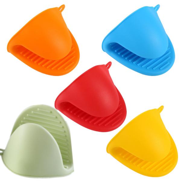 Силиконовые миты для печи Термостойкие силиконовые рукоятки для кухонной посуды