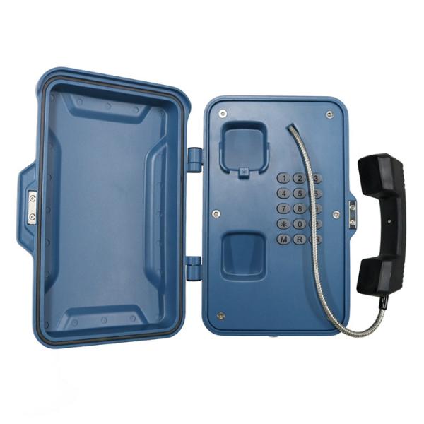 FCC Waterproof SIP2.0 Analogue Power Plant Telephone IP67
