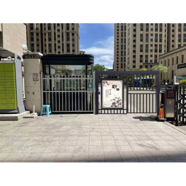 1 Way Full Height Sliding Turnstile Gate Fully Automatic Full Height Pedestrian Turnstiles