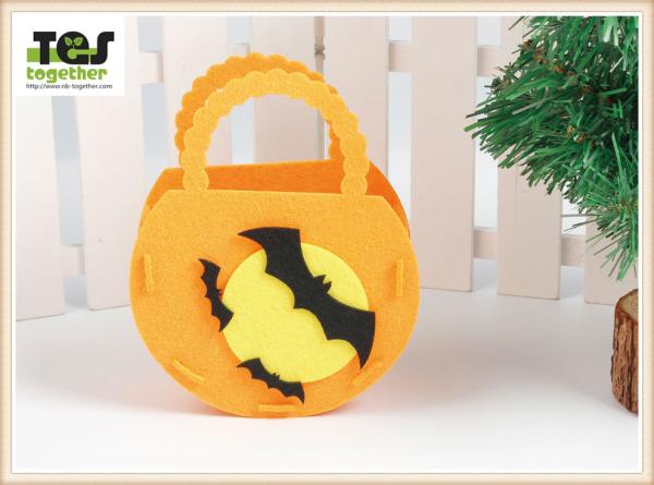 Halloween Bag / Decoration Props / Non-woven Children's Candy Bag / Pumpkin Bag Gift Bag / Arrangement Dress Up