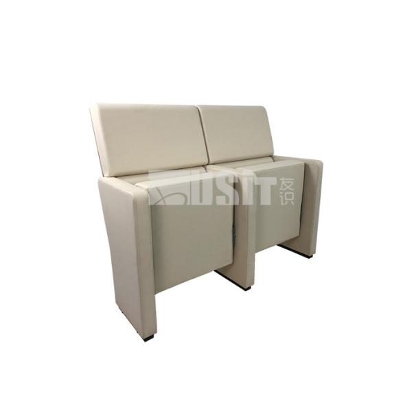 Chaises capitonnées pliables d'église d'unité centrale d'école avec le support en aluminium