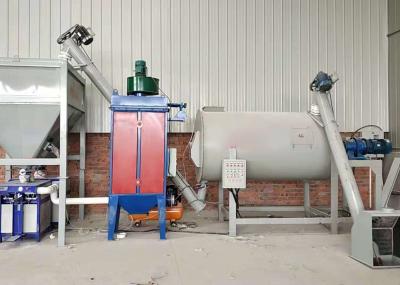 Economical Dry Mortar Mixer Machine 5.5kw Power With Packing 5t/H Mix Plant