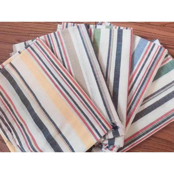 Breathable нашивка 140gsm покрашенная пряжей вяжет сплетенную тканью ткань рубашки хлопка