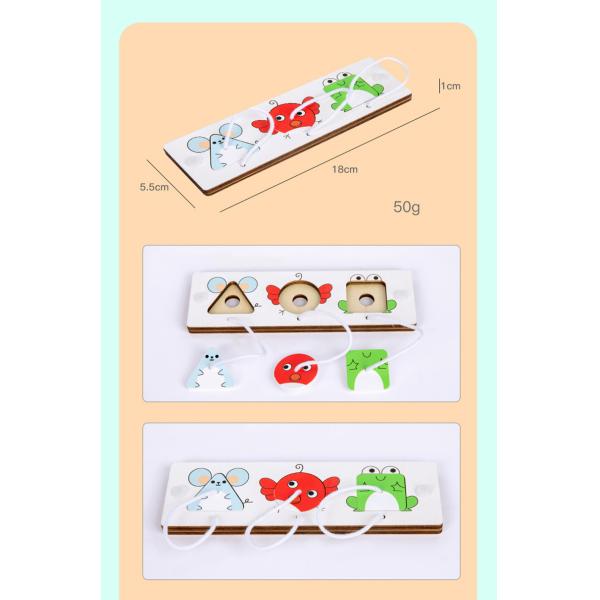 DIY Montessori Matching Sensory Activity Board Early Education Kid Learning