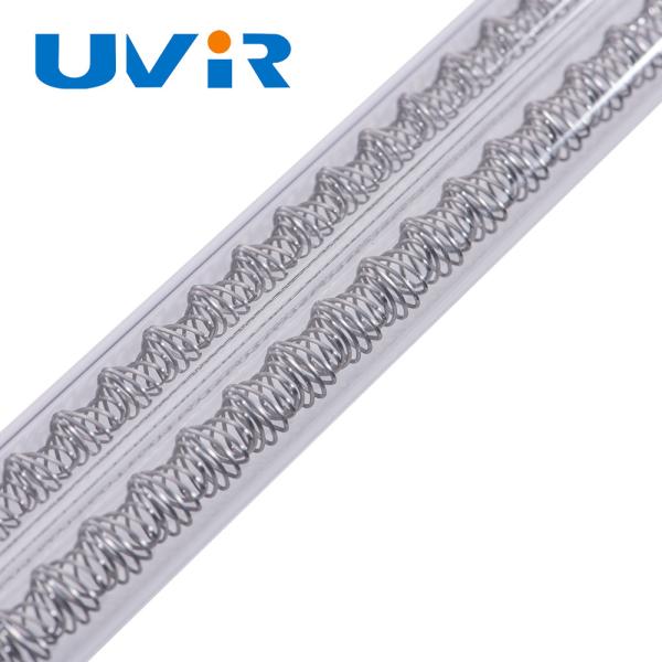 Tubes de lampes à chauffage à infrarouge en céramique de type C de 400 V 6670 W