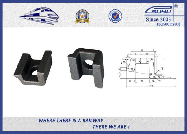 High Tensile Railroad Clips DIN5906 / Material Q235 Fastening fixing clips