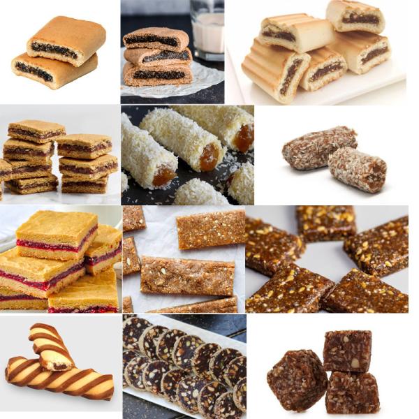 Stuffed Date Bar Making Machine Automatic Filled Line 304 Stainless Steel