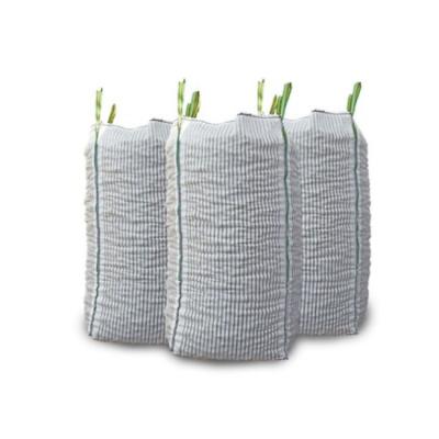 170gsm 4 Patch 1 Ton Bulk Bags 1.5 Ton Ventilated Fibc Bags For Wooden
