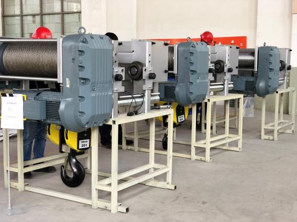 Automated Hoisting Systems Custom Low Headroom Electric Rope Hoist NHA Type