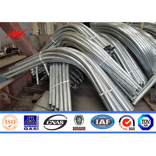 IP65 привело солнечный светлый фонарный столб покрытия силы 8m гальванизированный