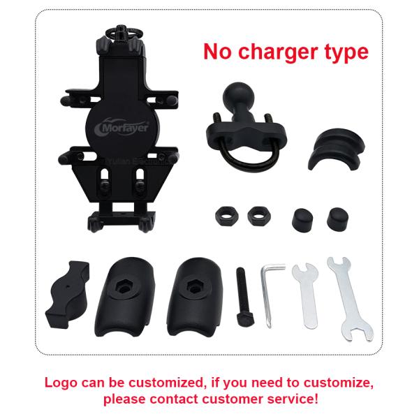 15W Motorcycle Wireless Charger Mount